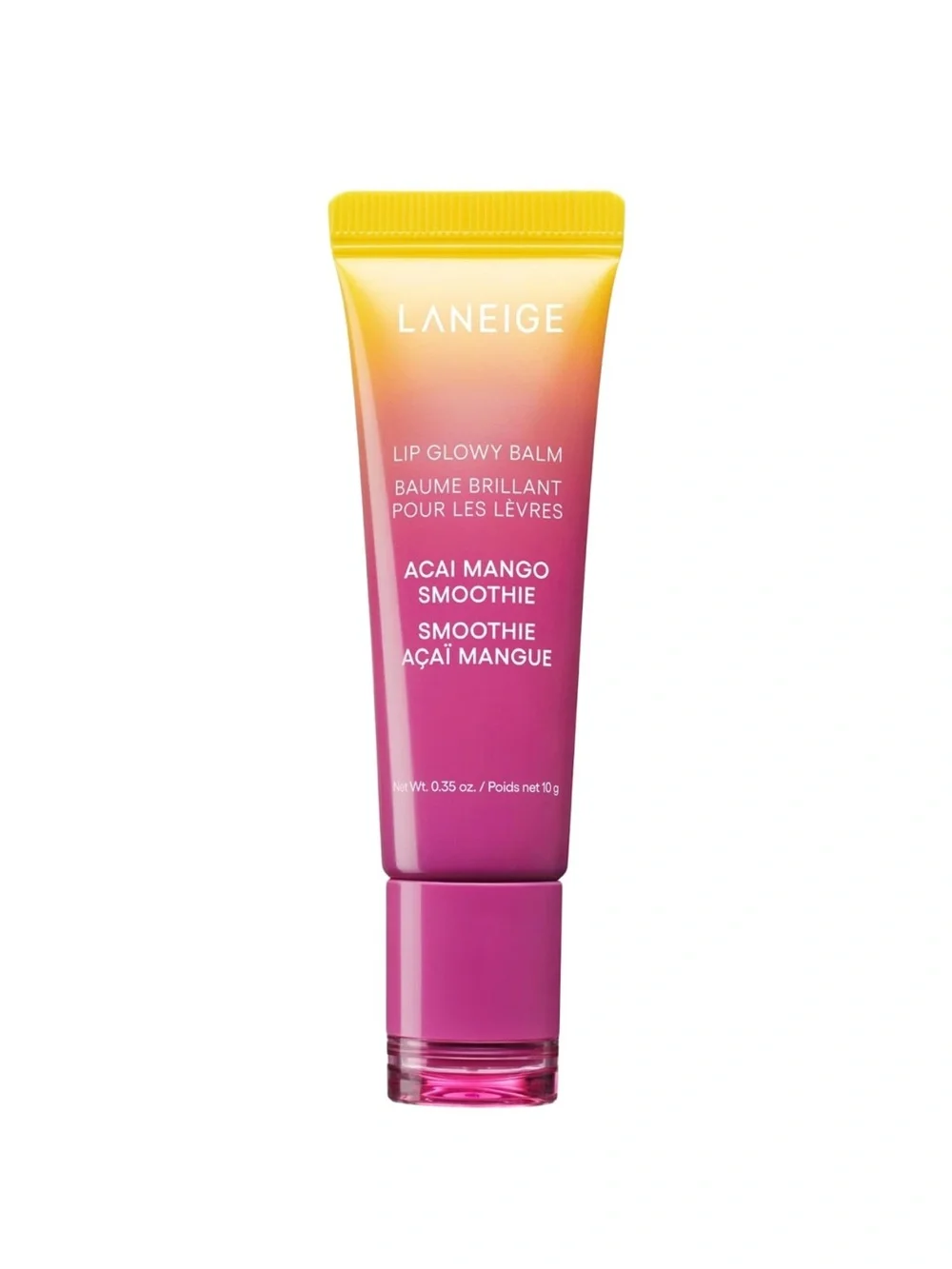 New- LANEIGE Acai Mango Smoothie Lip Glowy Balm and mini berry lip mask